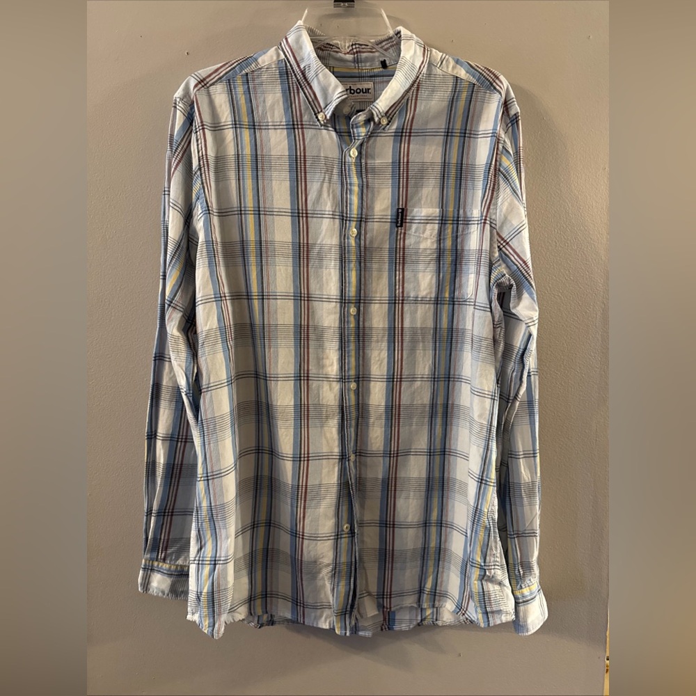 Barbour Multicolor Plaid Casual Shirt Dc